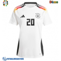 Fotballdrakt Dame Tyskland Benjamin Henrichs #20 Hjemmedrakt EM 2024 Kortermet